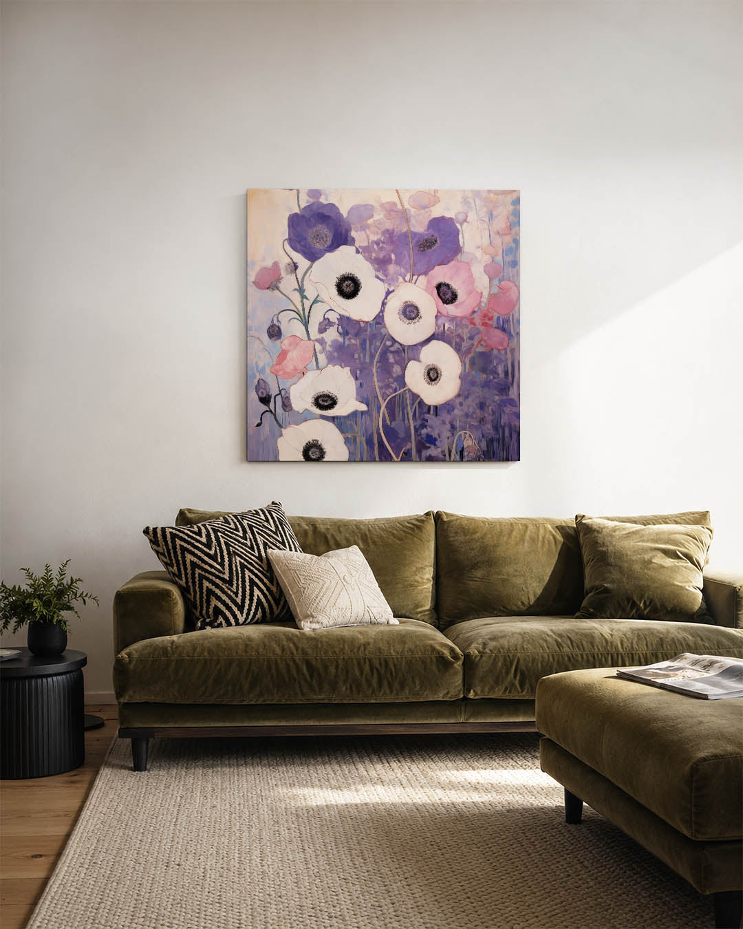 Bloemrijke harmonie Kunstwerk