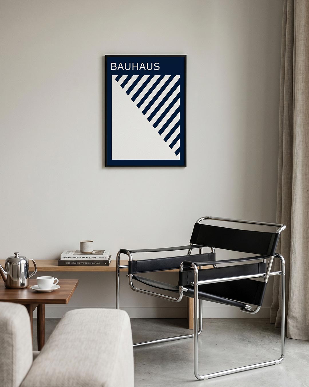 Diagonal lijnen Poster