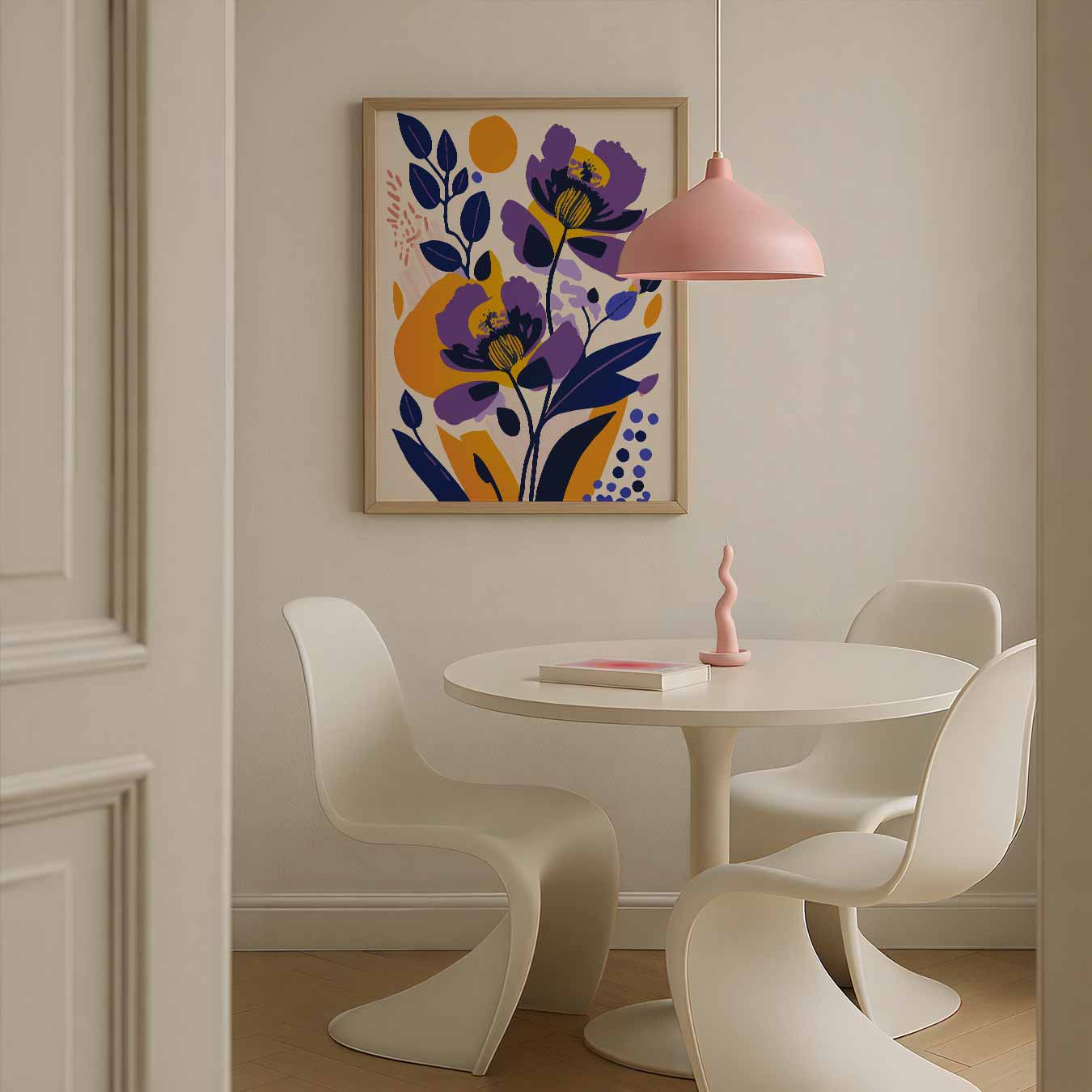 Vrolijke Bloemendroom Poster-WallArtistic