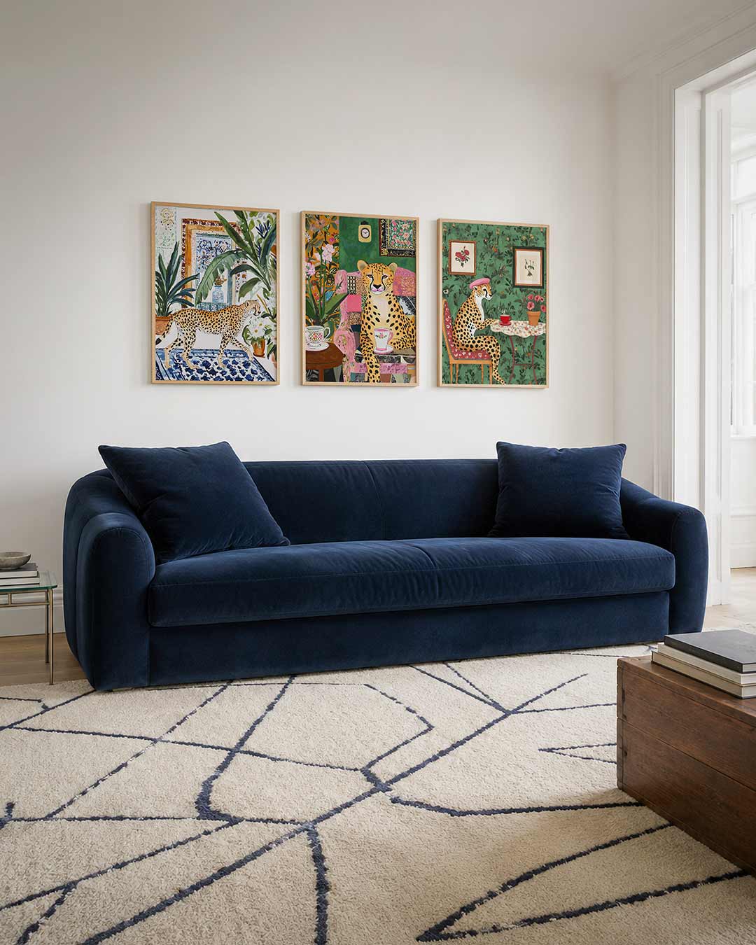 Jungle interieur Posterset