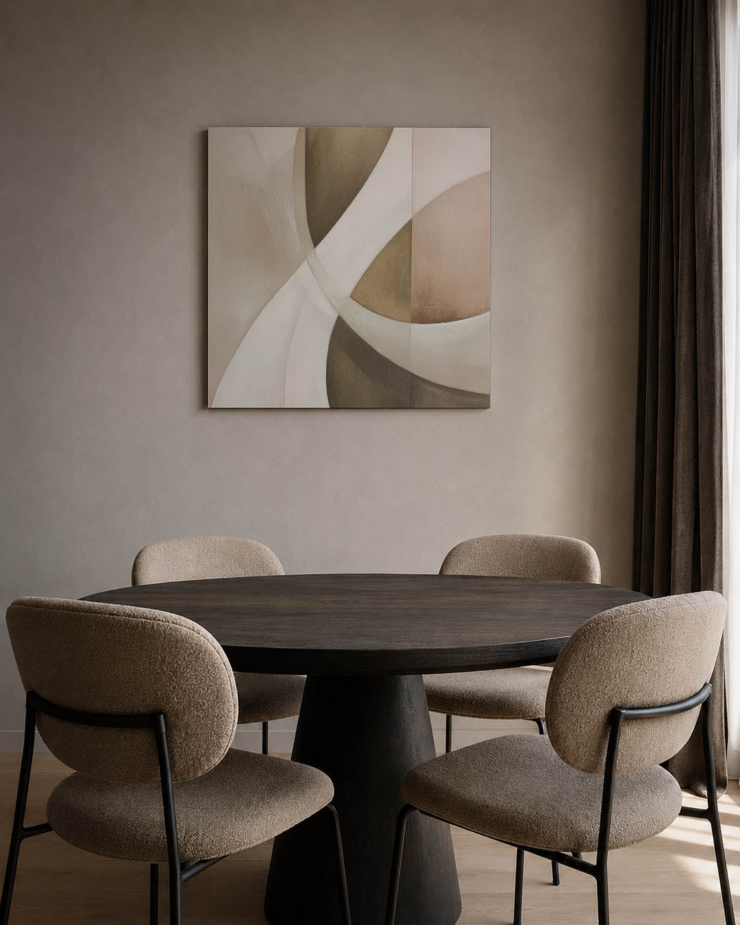 Organische vormen Kunstwerk