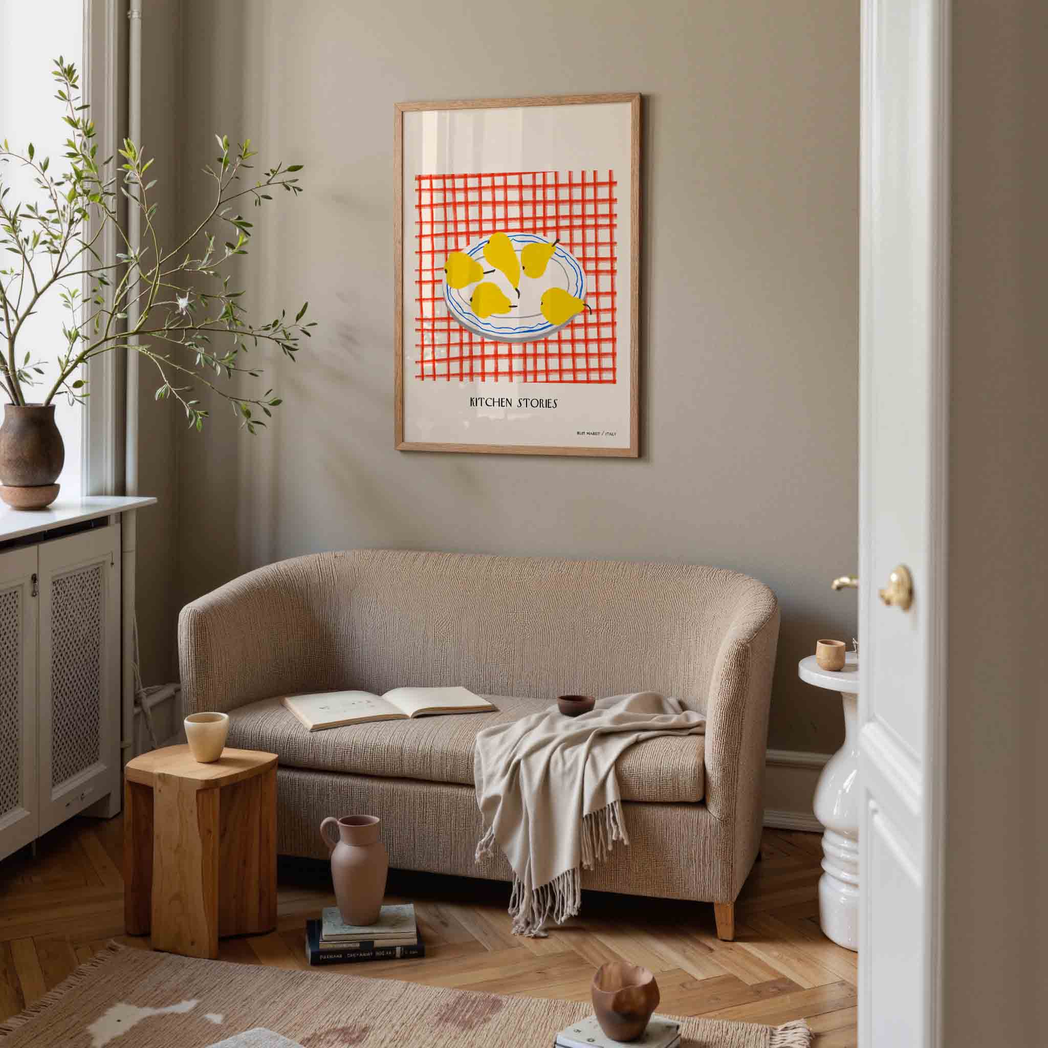 Peren op schaal Poster
