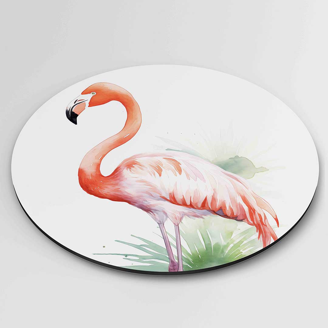Flamingo Muurcirkel