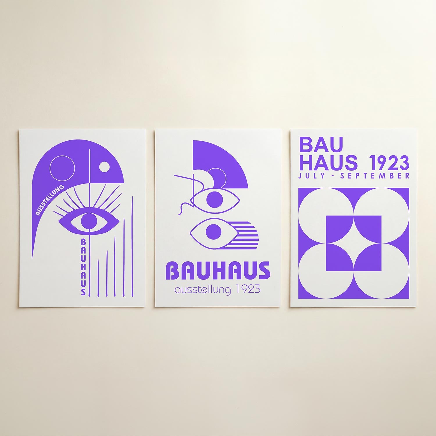 Oog en lijnen Posterset
