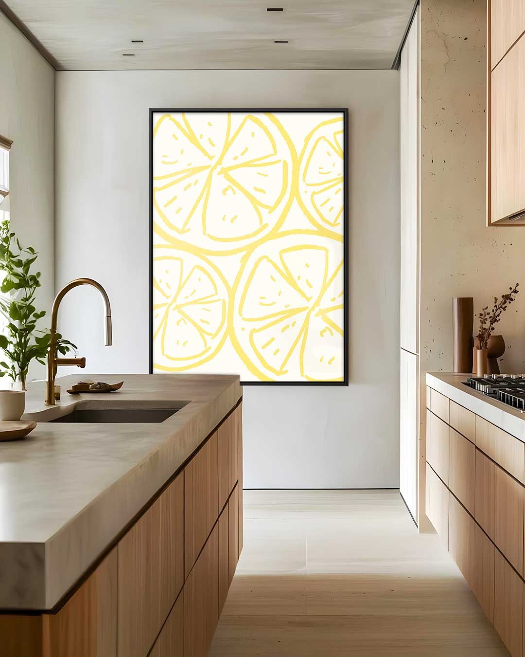 Citrus Zomer Kunstwerk-canvas-dibond-plexiglas-wanddecoratie-WallArtistic