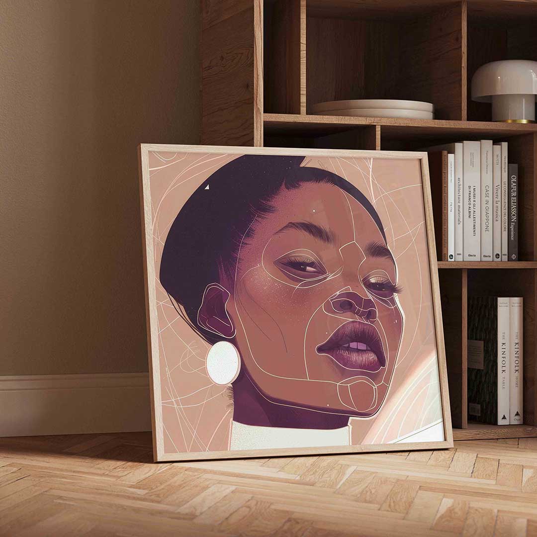 Vrouwelijk portret Poster
