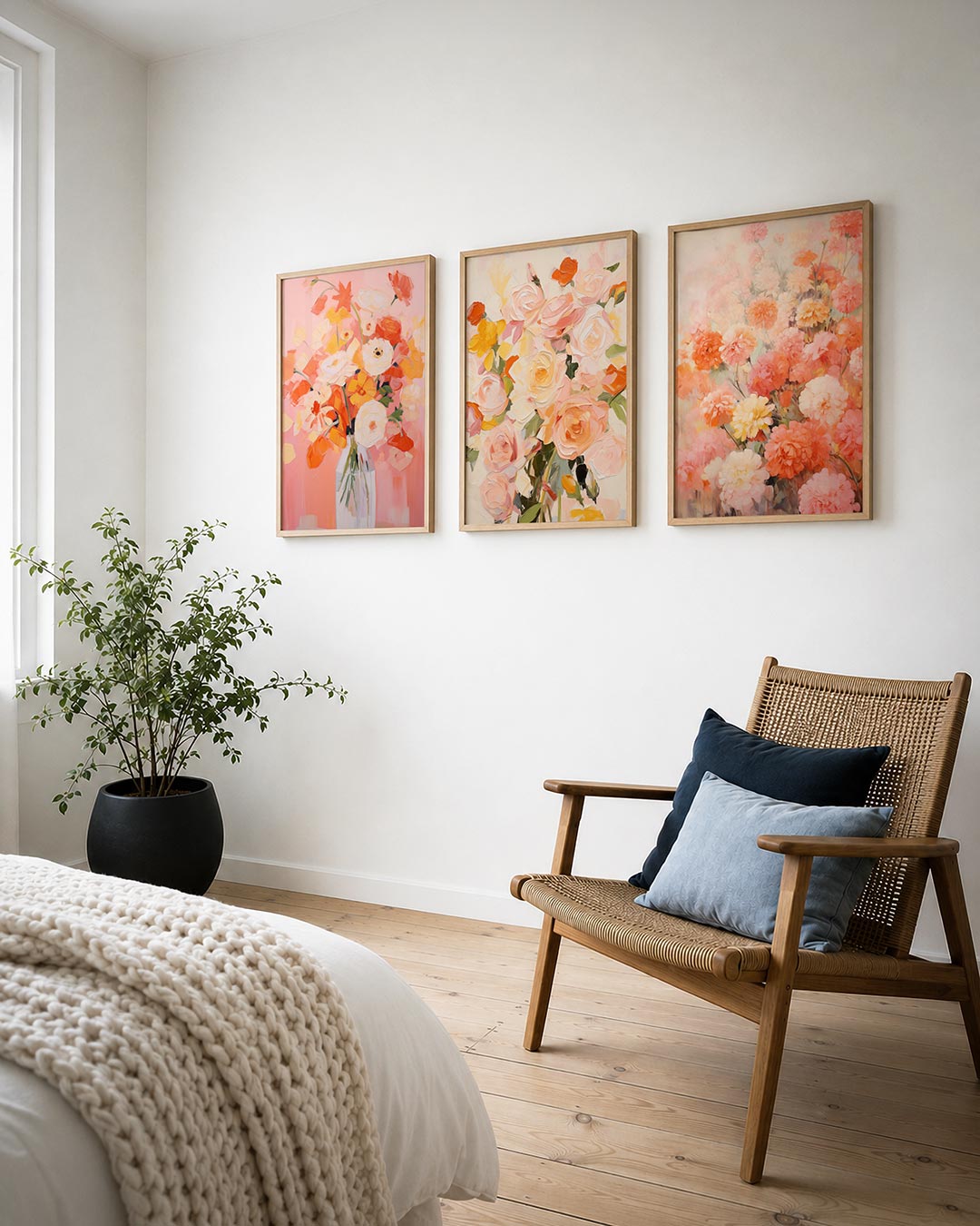 Bloemrijke kleurenpracht Posterset
