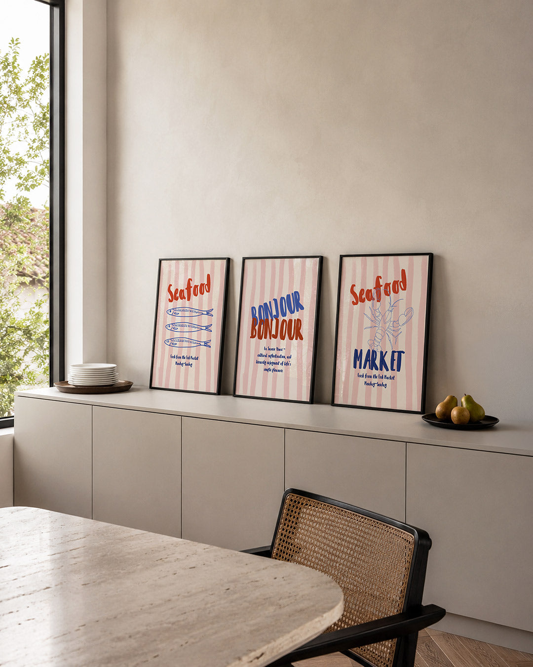 Visuele eenvoud Posterset