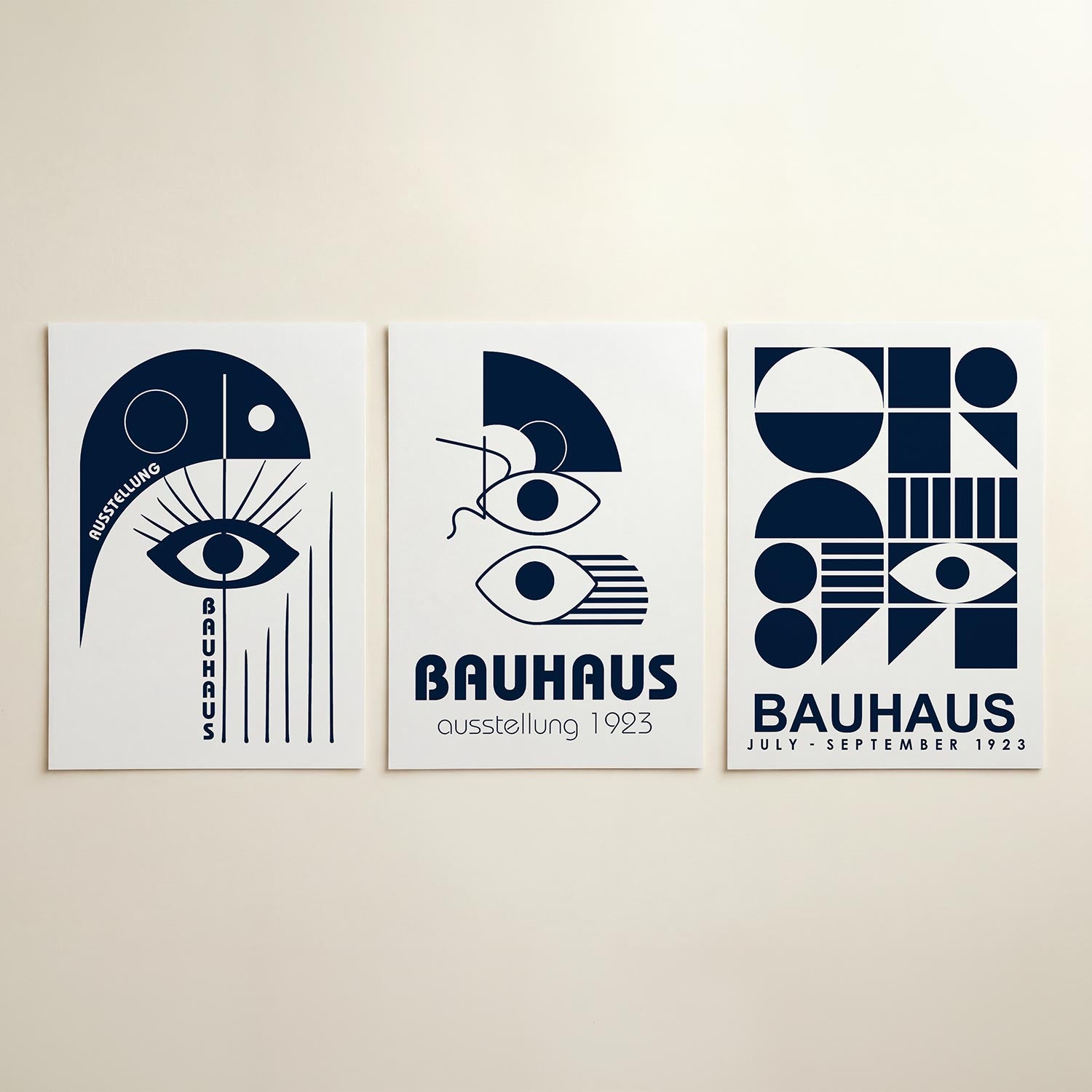 Oog en lijnen Posterset