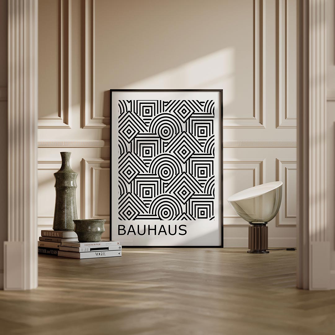 Lijnen en patronen Poster