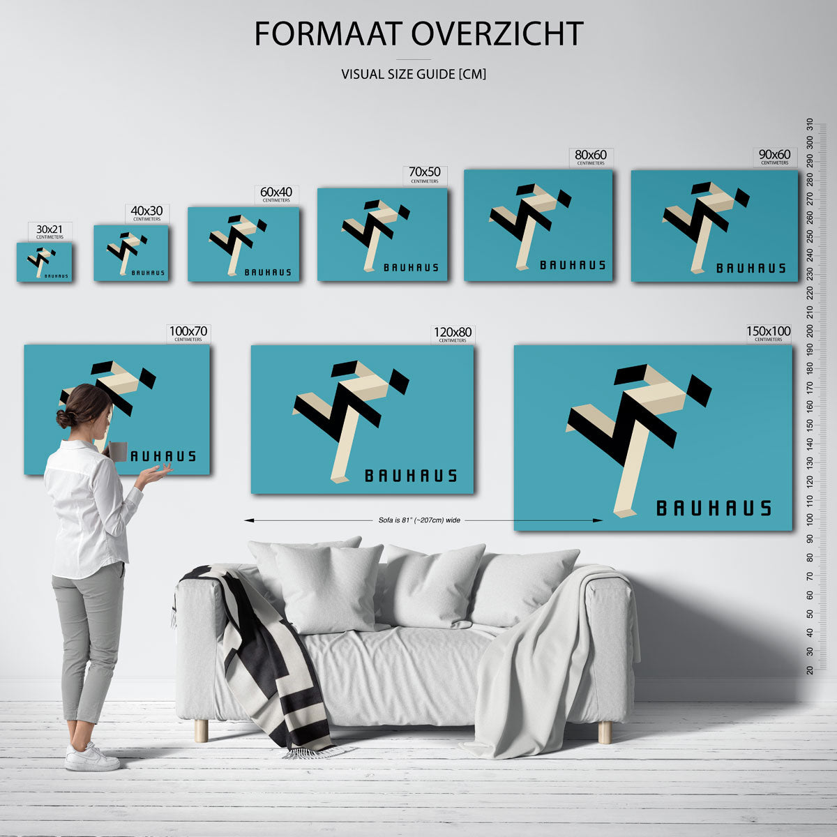 Vorm en beweging Poster