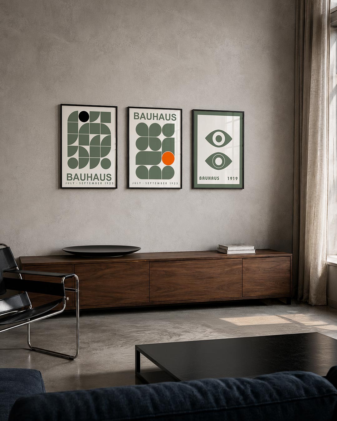 Vorm en kleurenspel Posterset