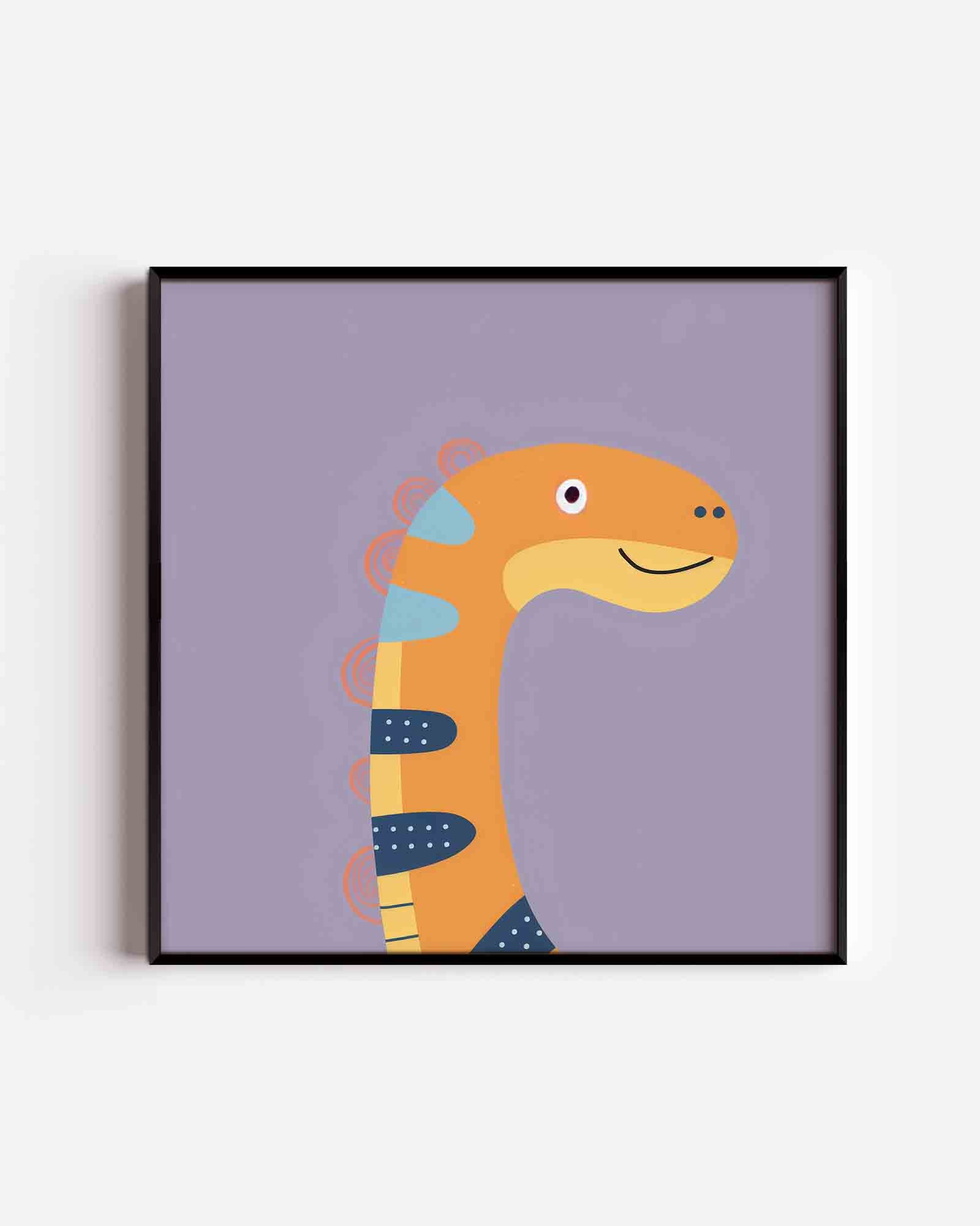 Dinosaurus illustratie Poster