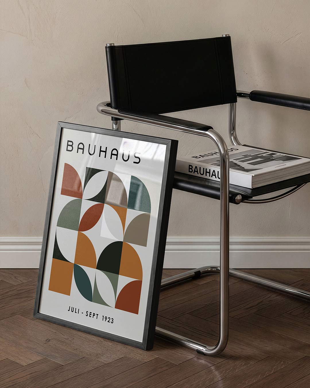 Vormritme en kleur Poster