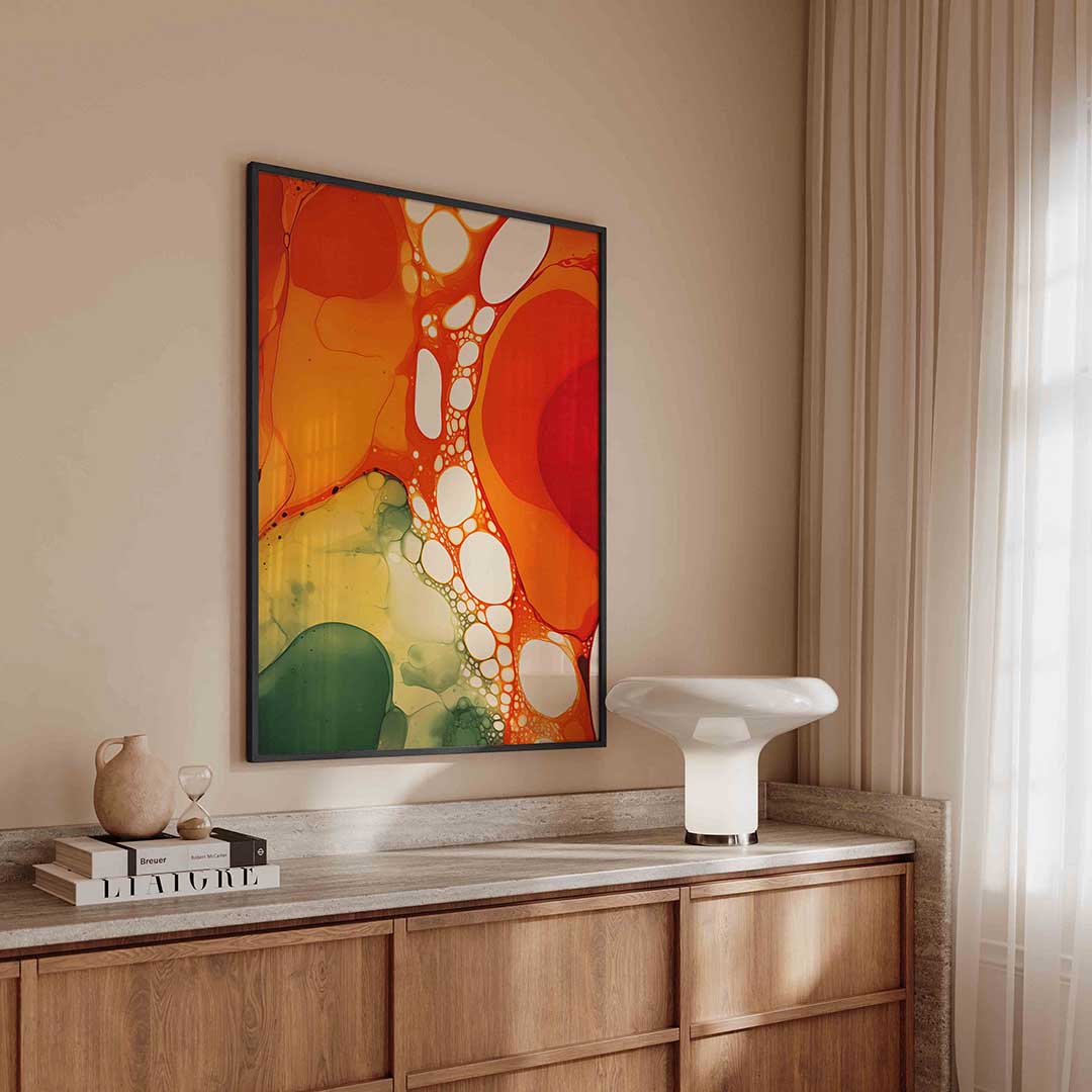 Abstracte vormen Poster