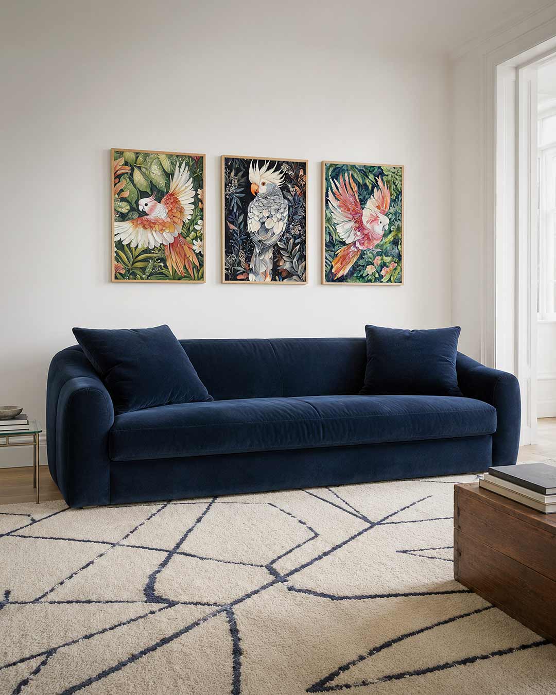 Vleugel en blad Posterset