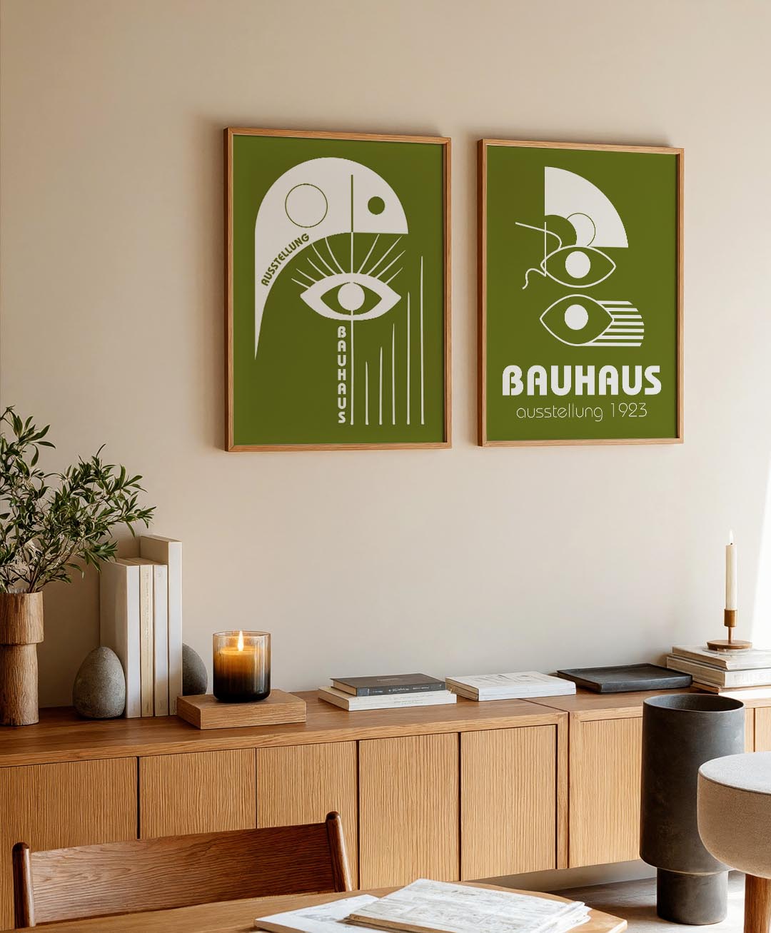 Oog en lijnen Posterset