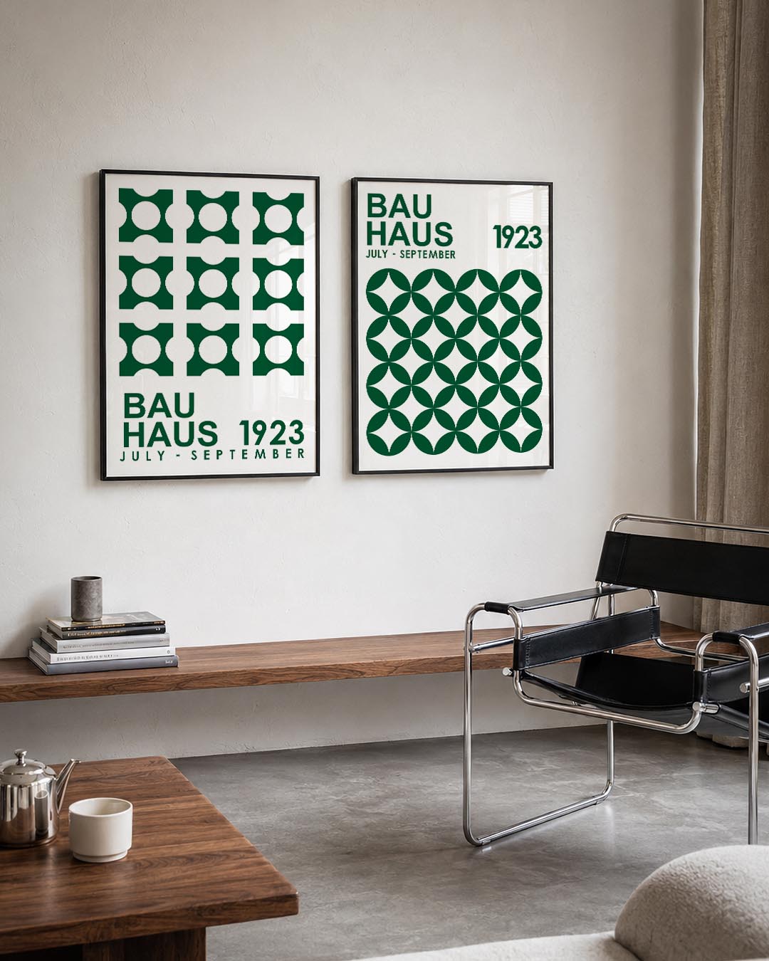 Cirkelritme en tekst Posterset