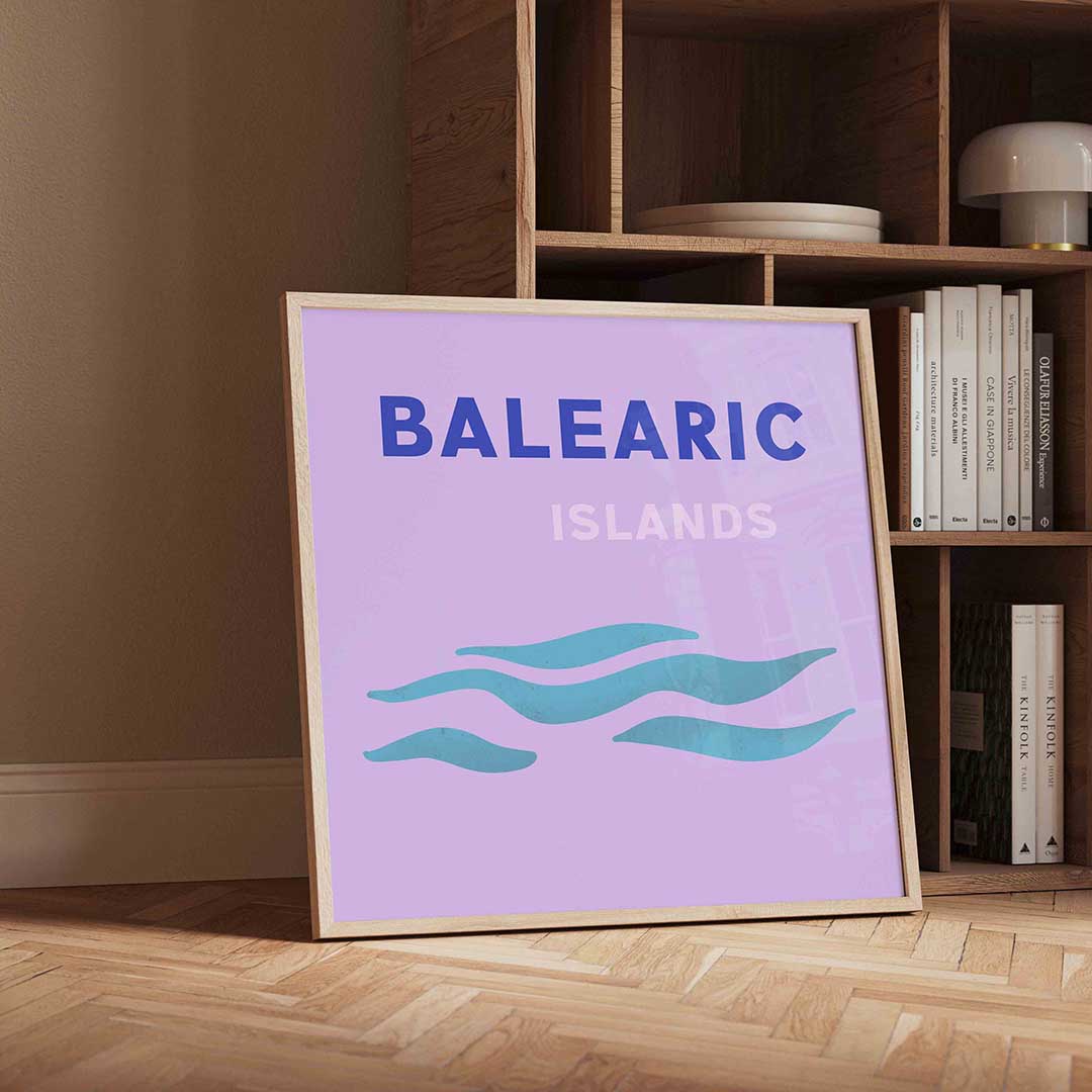 Balearic islands Poster