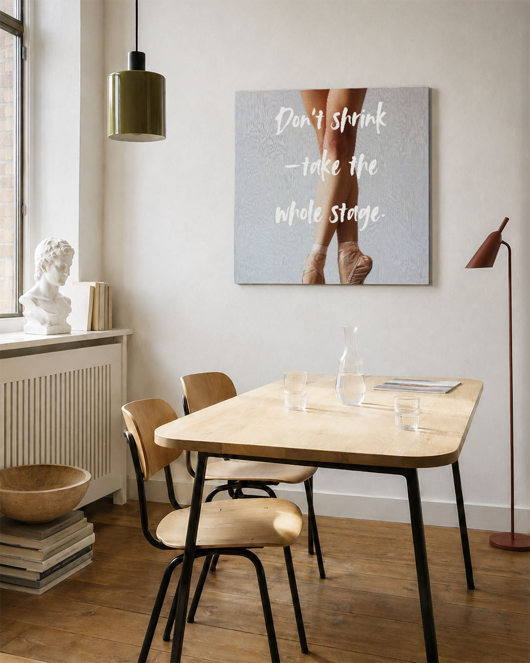 Inspirerende dans Kunstwerk