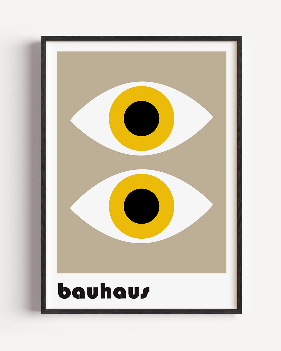 Oogvormen en kleur Poster