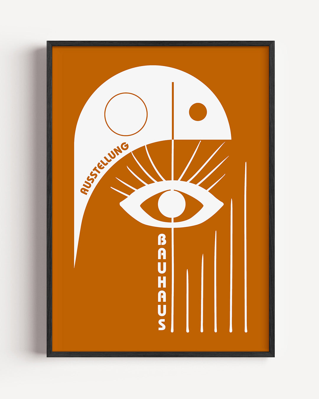 Oog en lijnen Poster