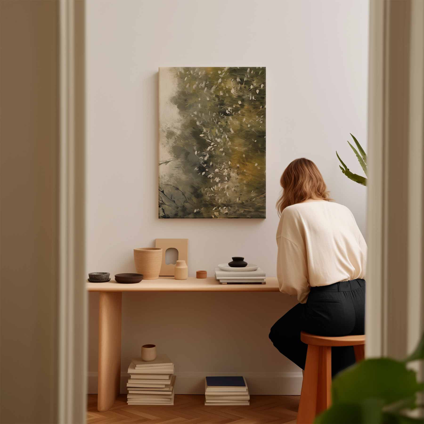 Dromen in Herfstkleuren Kunstwerk-canvas-dibond-plexiglas-wanddecoratie-WallArtistic