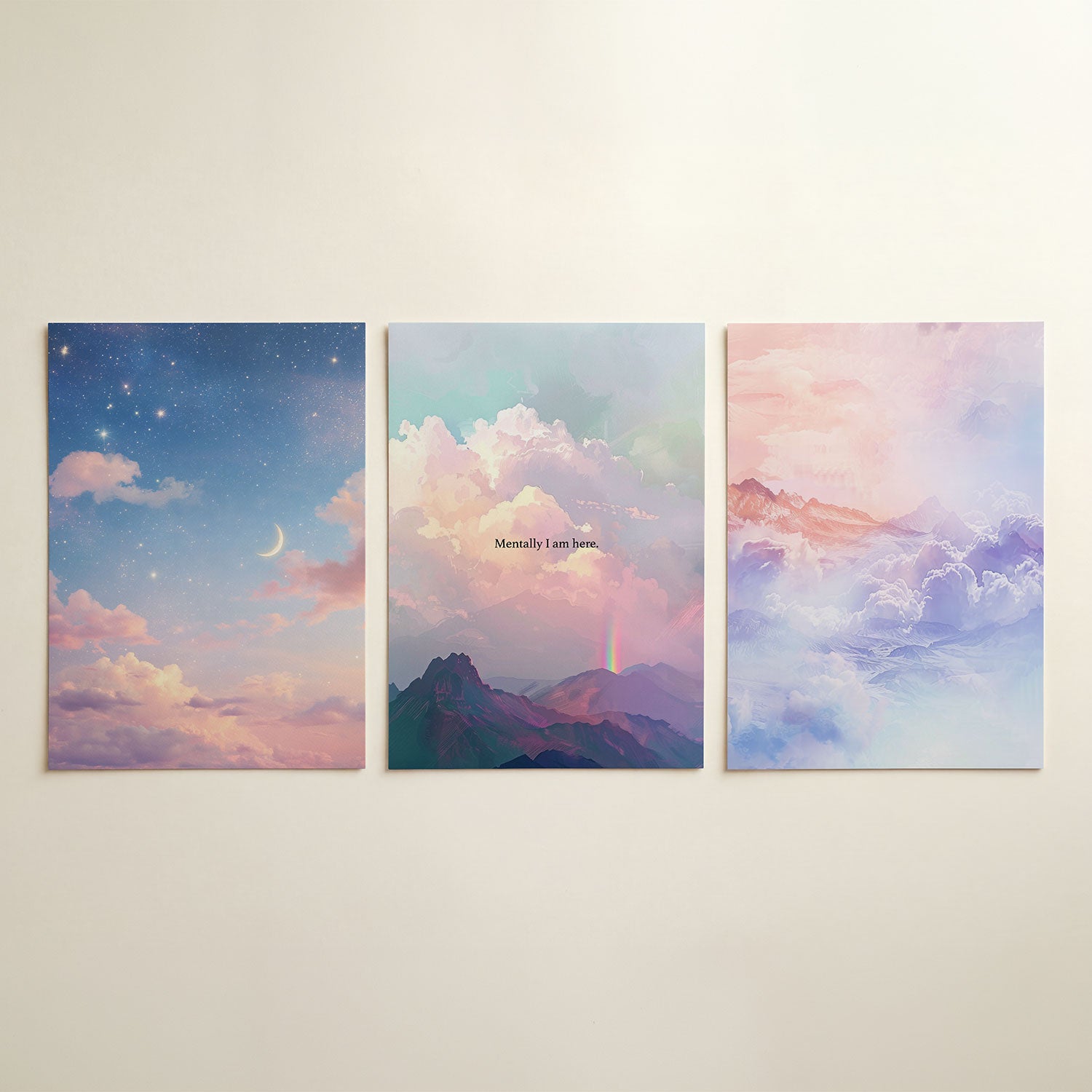 Hemelse kleurenpracht Posterset