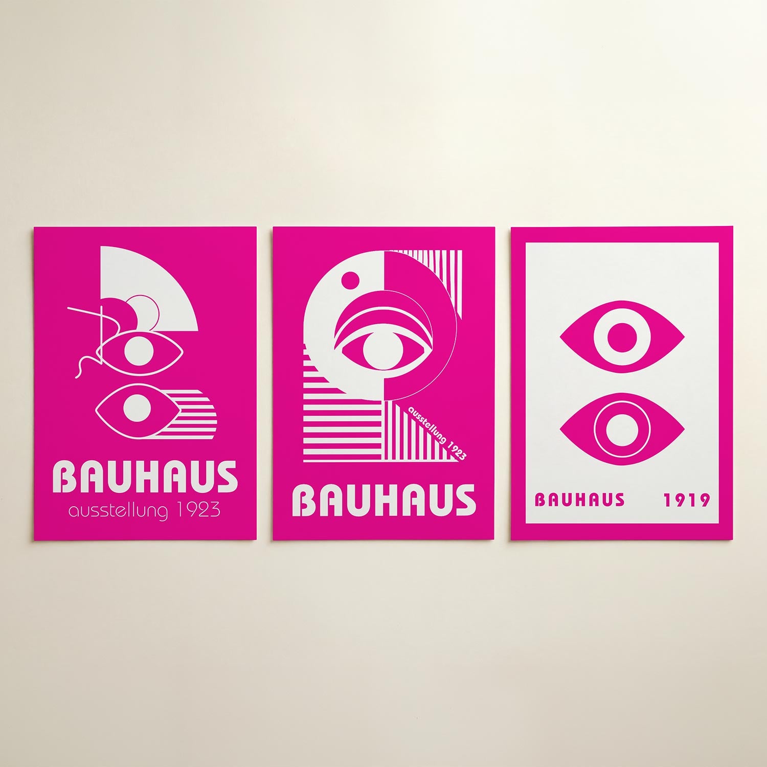 Vormen en vlakken Posterset