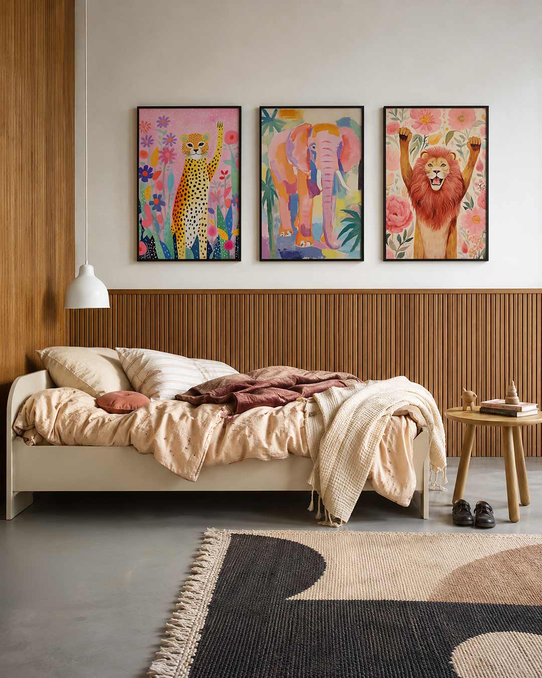Kleurrijke dierenwereld Posterset