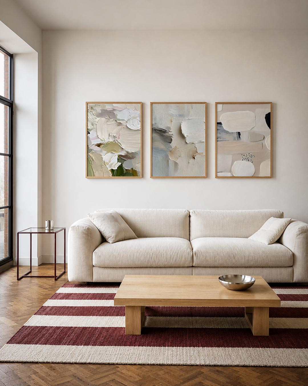 Kleurige textuur Posterset