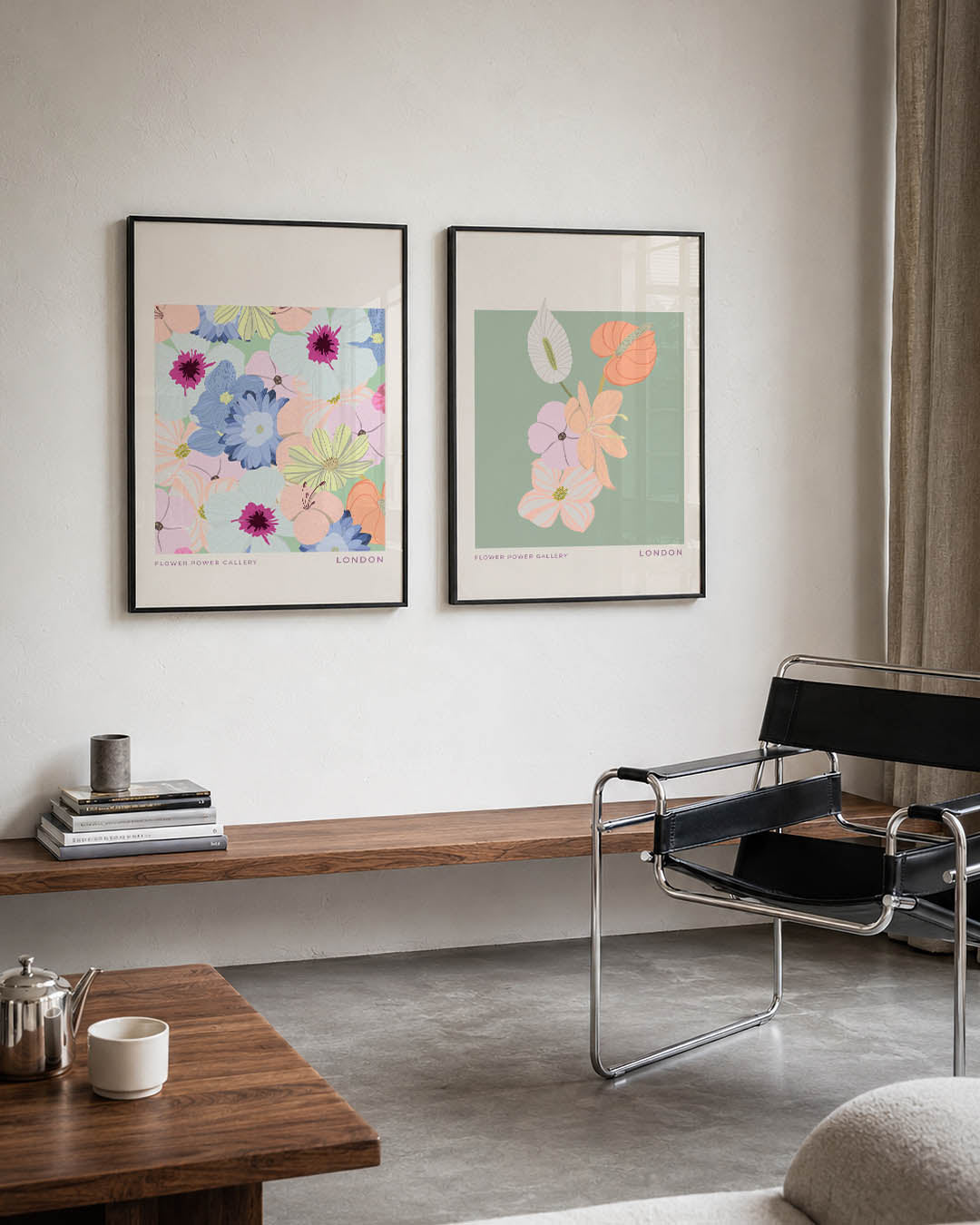 Bloemenexplosie Posterset
