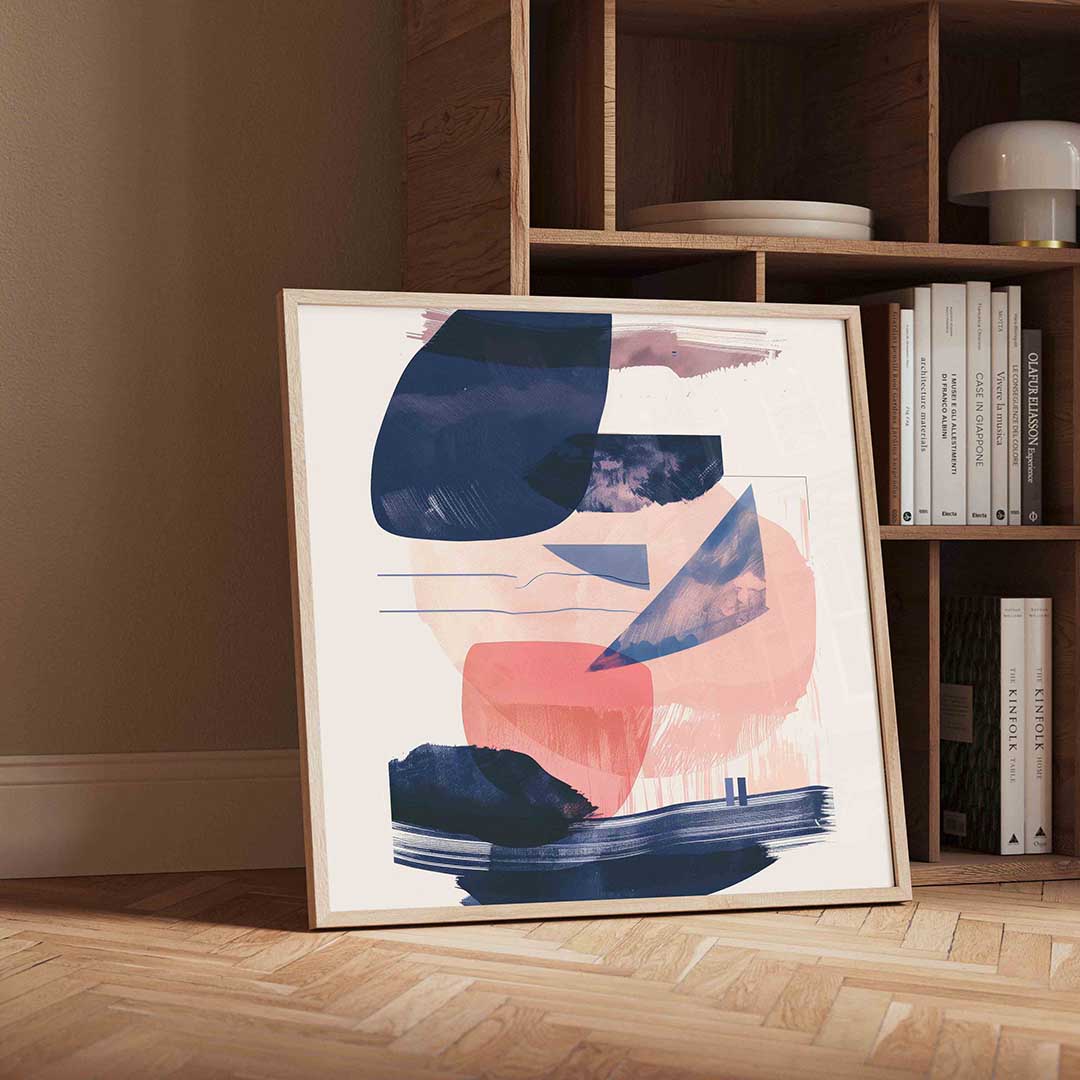 Abstracte vormen Poster