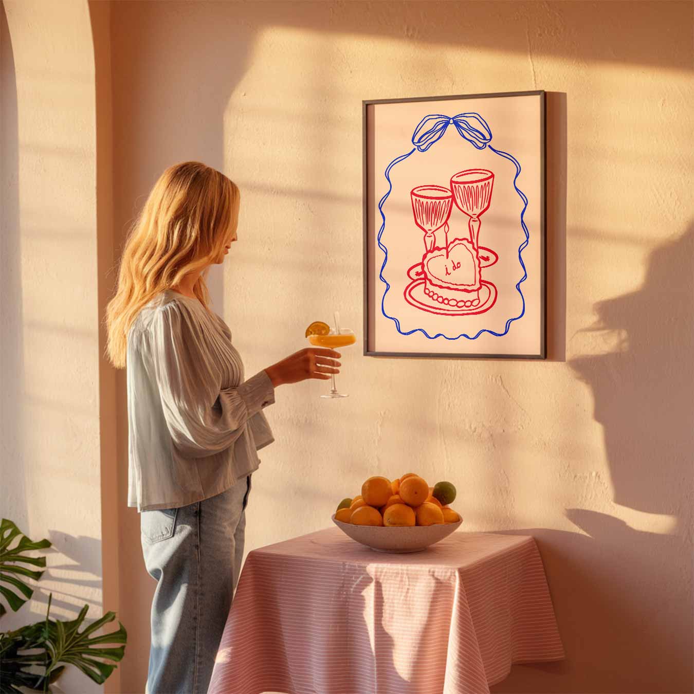 Romantische "I Do" Poster-WallArtistic
