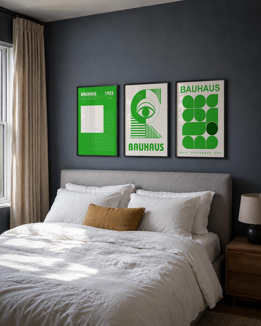 Lijnen en vlakte Posterset
