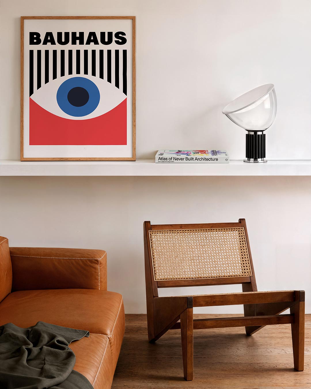 Oog en lijnen Poster