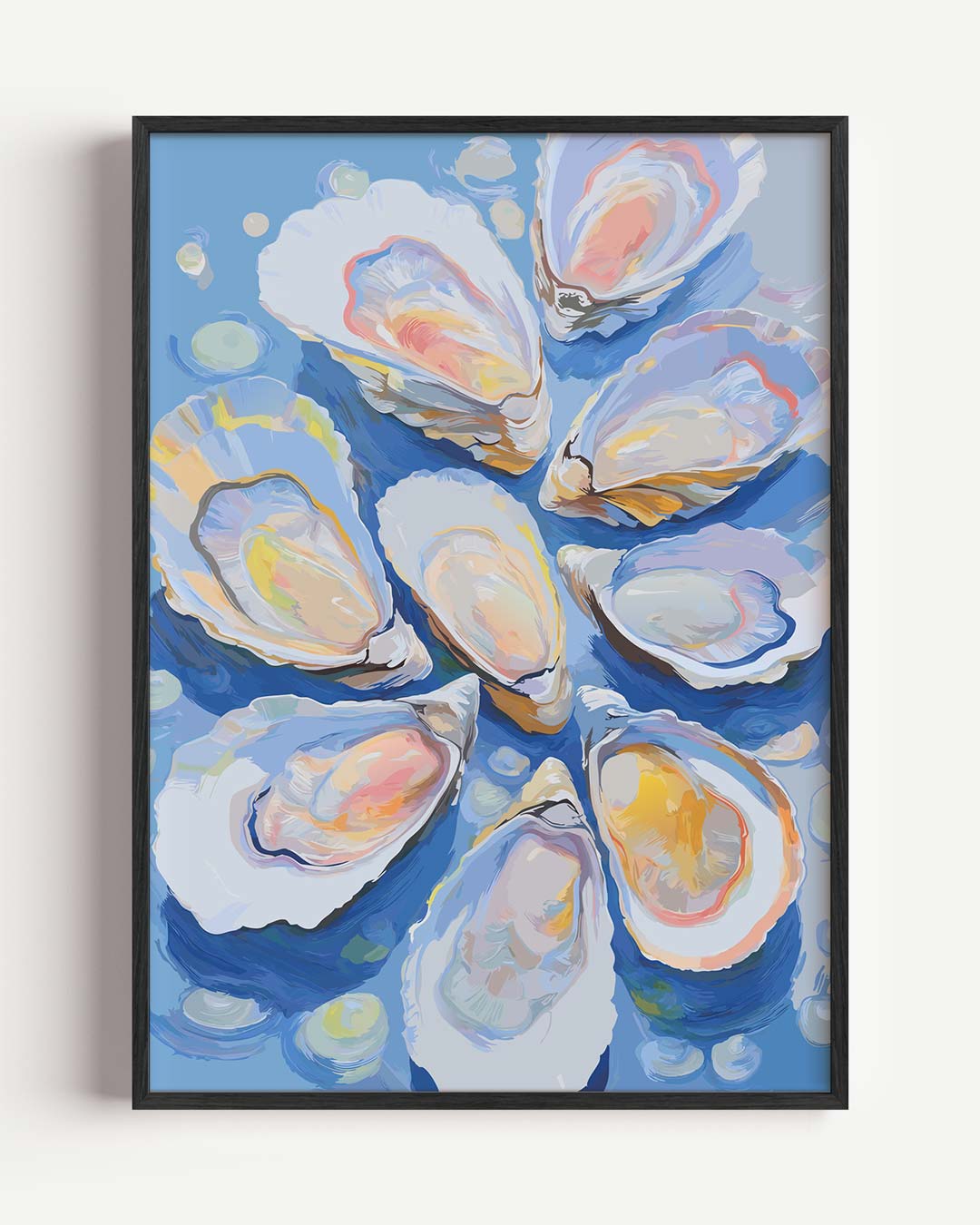 Elegant Oester Kunstwerk Poster-WallArtistic