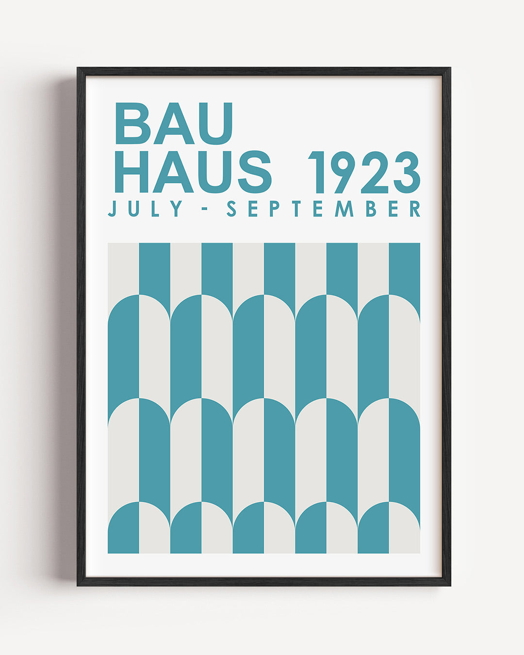 Vormritme en kleur Poster
