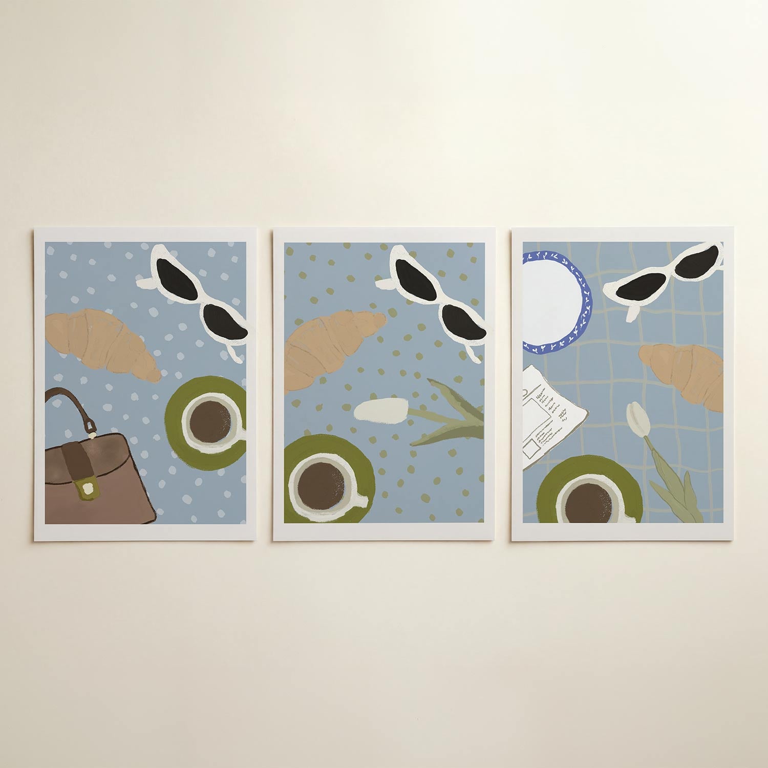 Ontbijt en accessoires Posterset