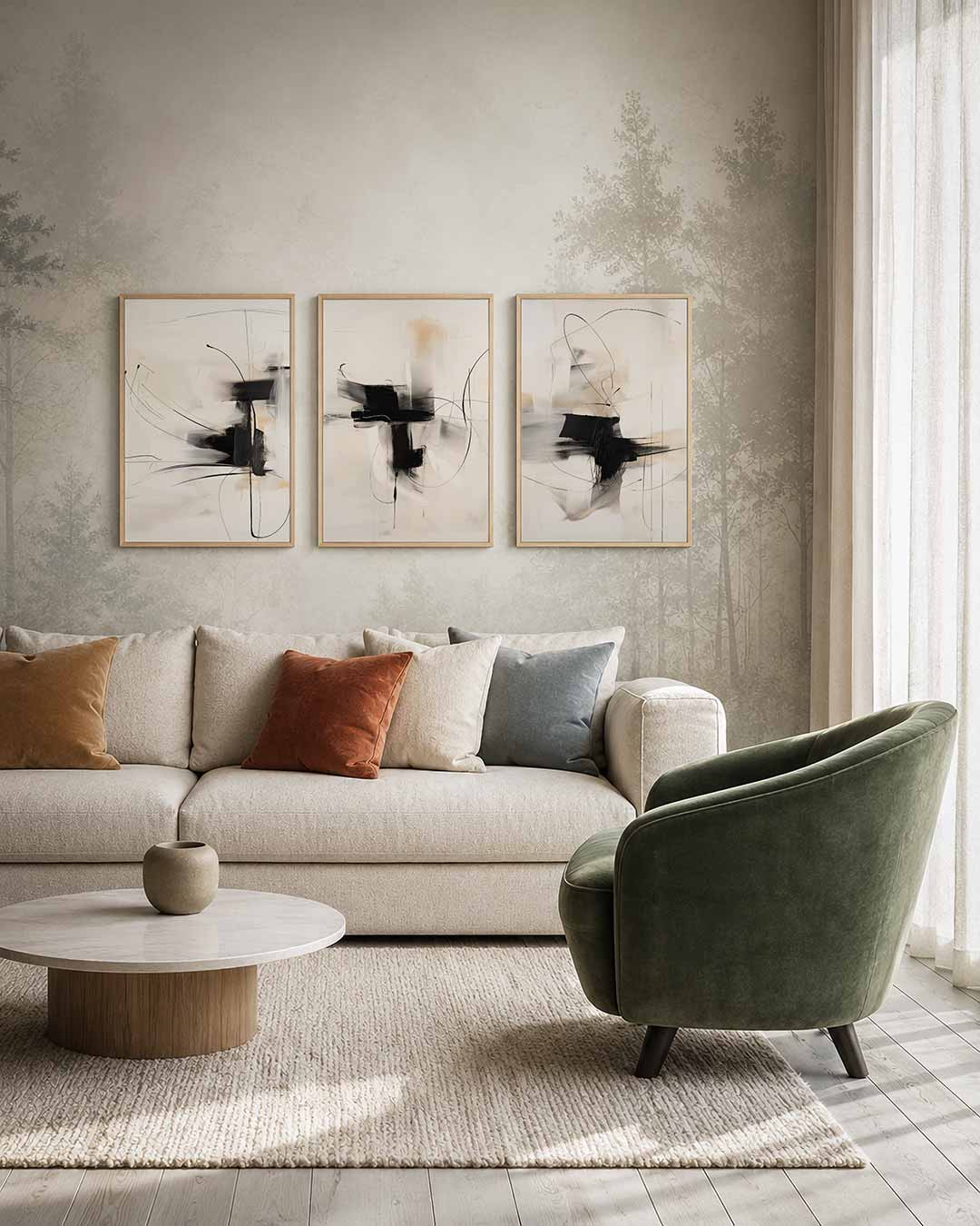 Lijnen en vormen Posterset