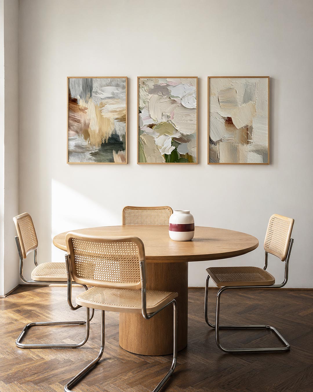 Kleurige vegen Posterset