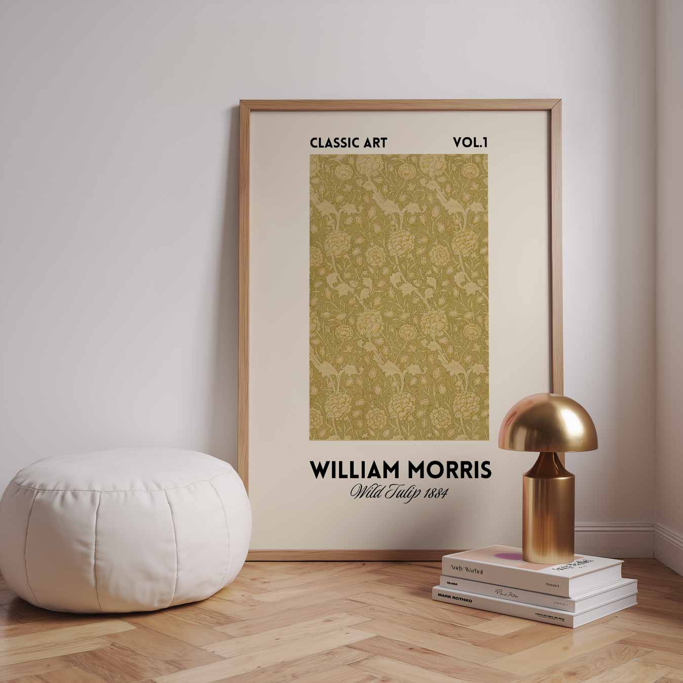 William Morris Wild Tulip 1884 Poster-WallArtistic