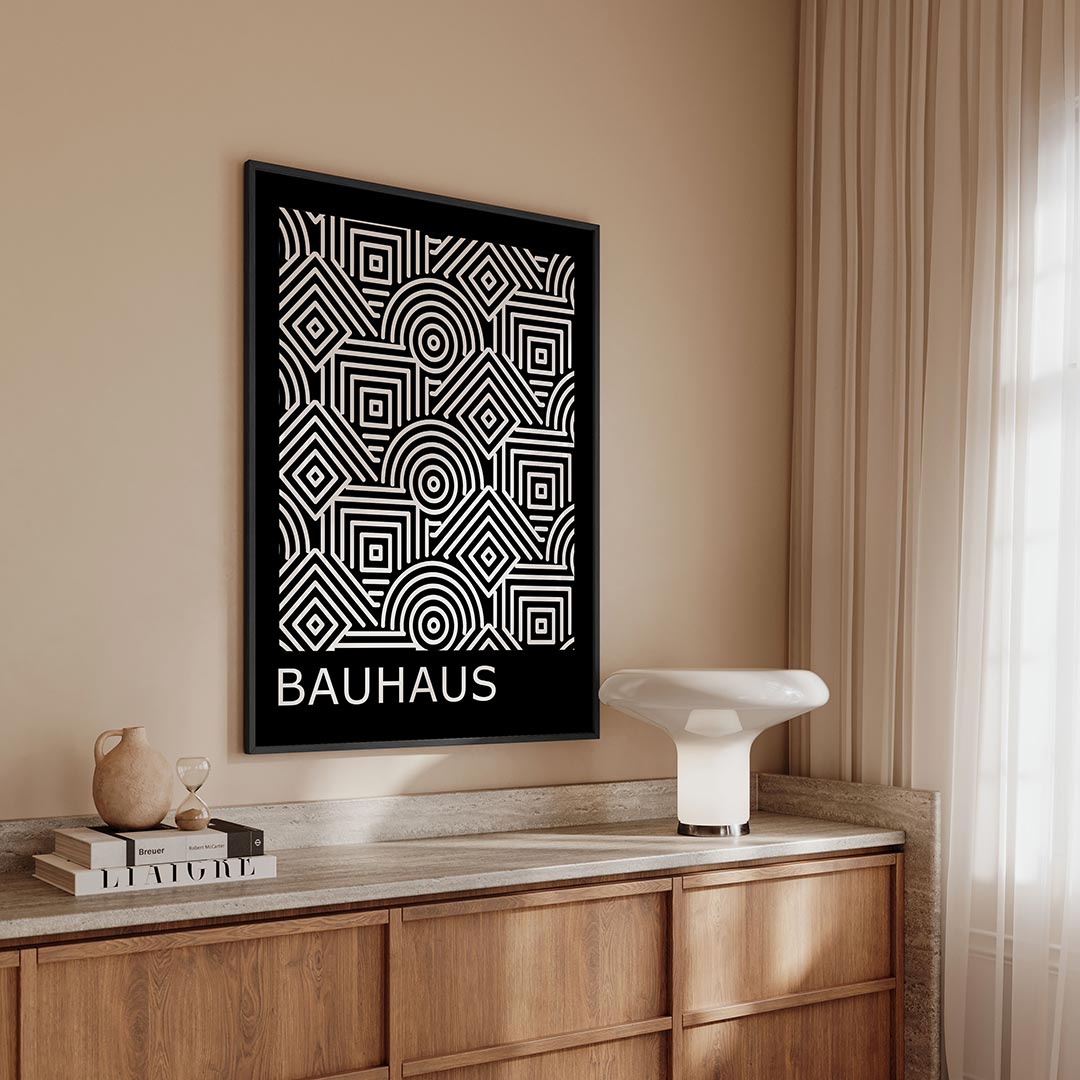 Lijnen en patronen Poster
