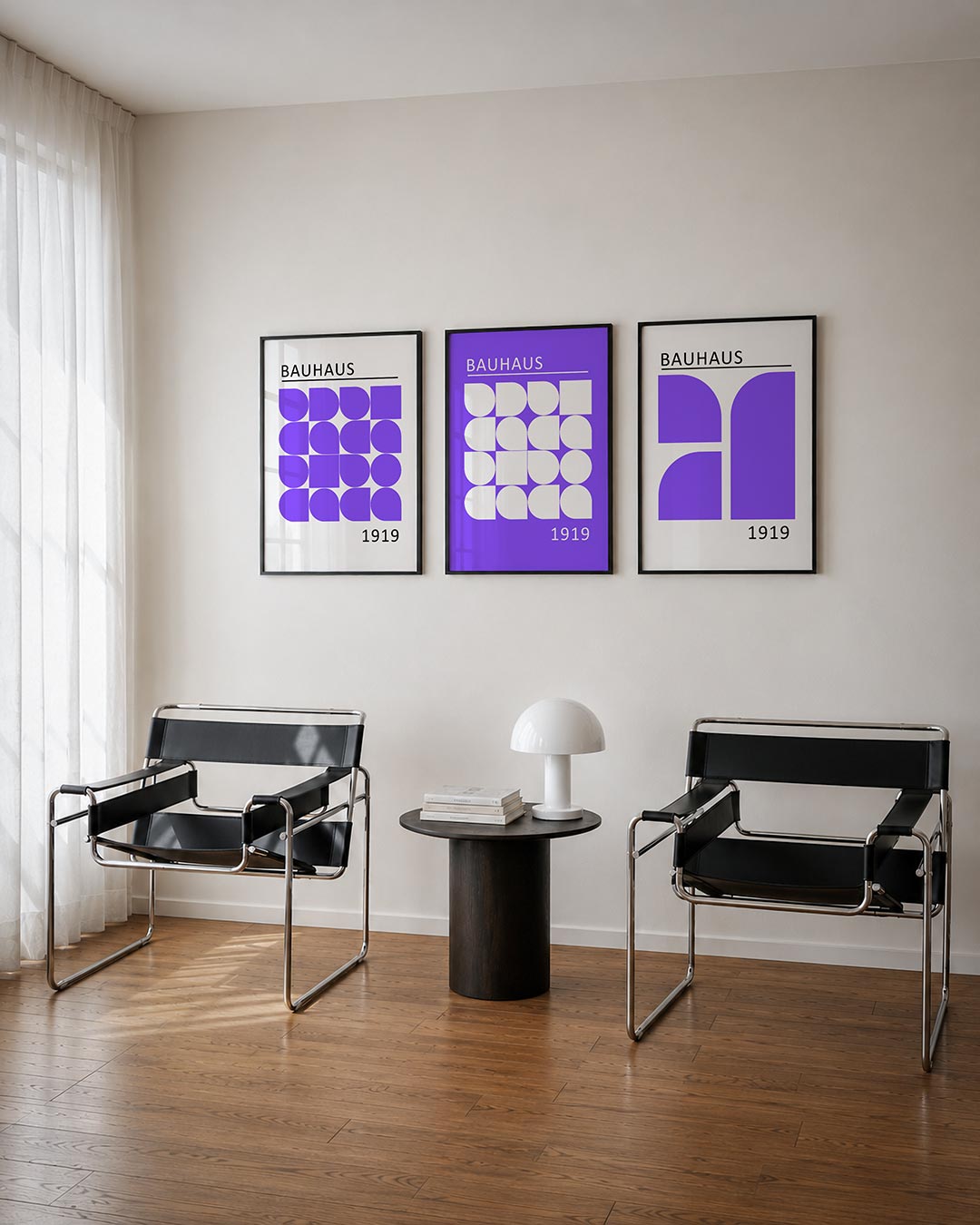 Vormen en vlakken Posterset