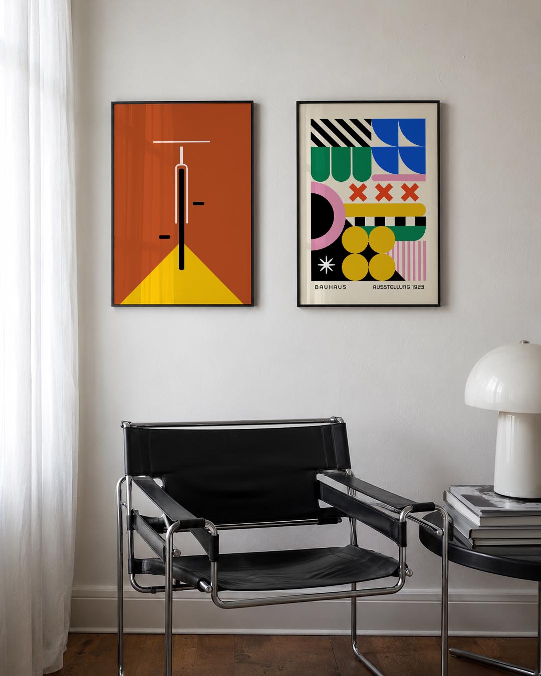 Lijnen en vlakken Posterset