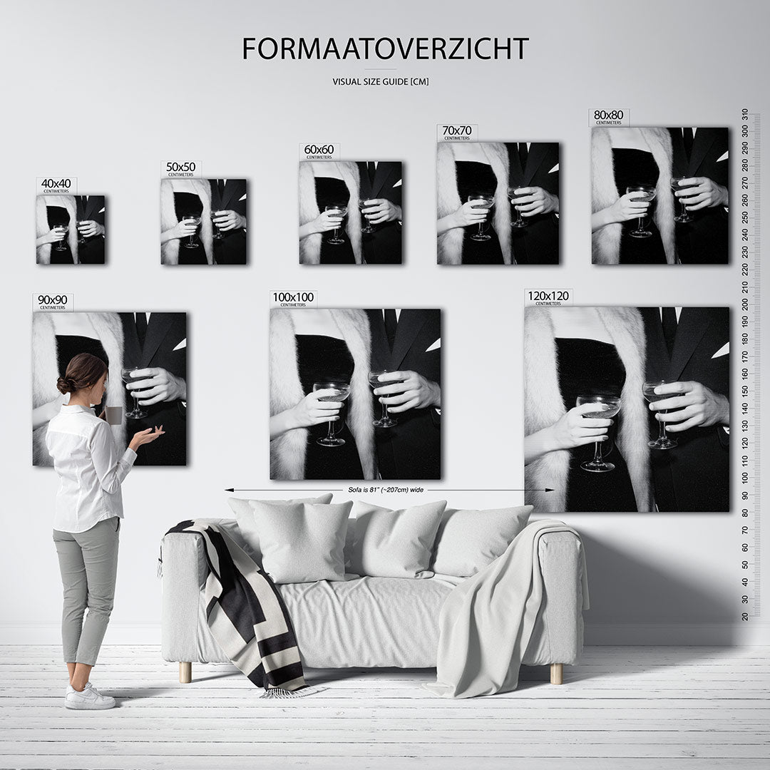 Elegante handen Kunstwerk
