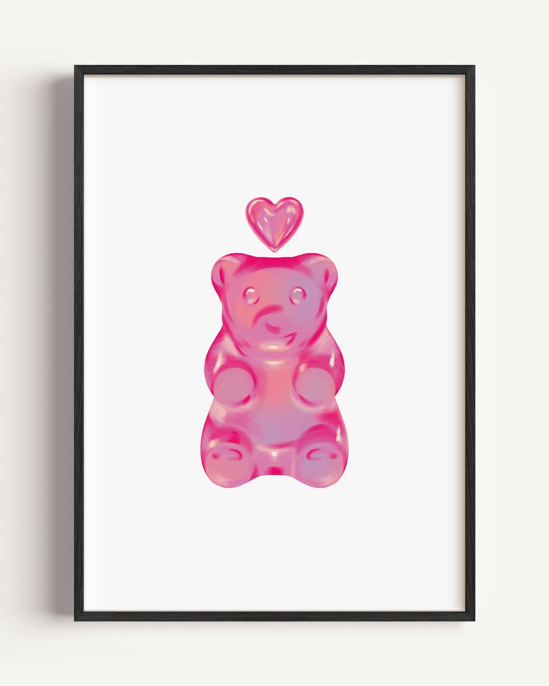 Schattige Gummybeer Poster-WallArtistic