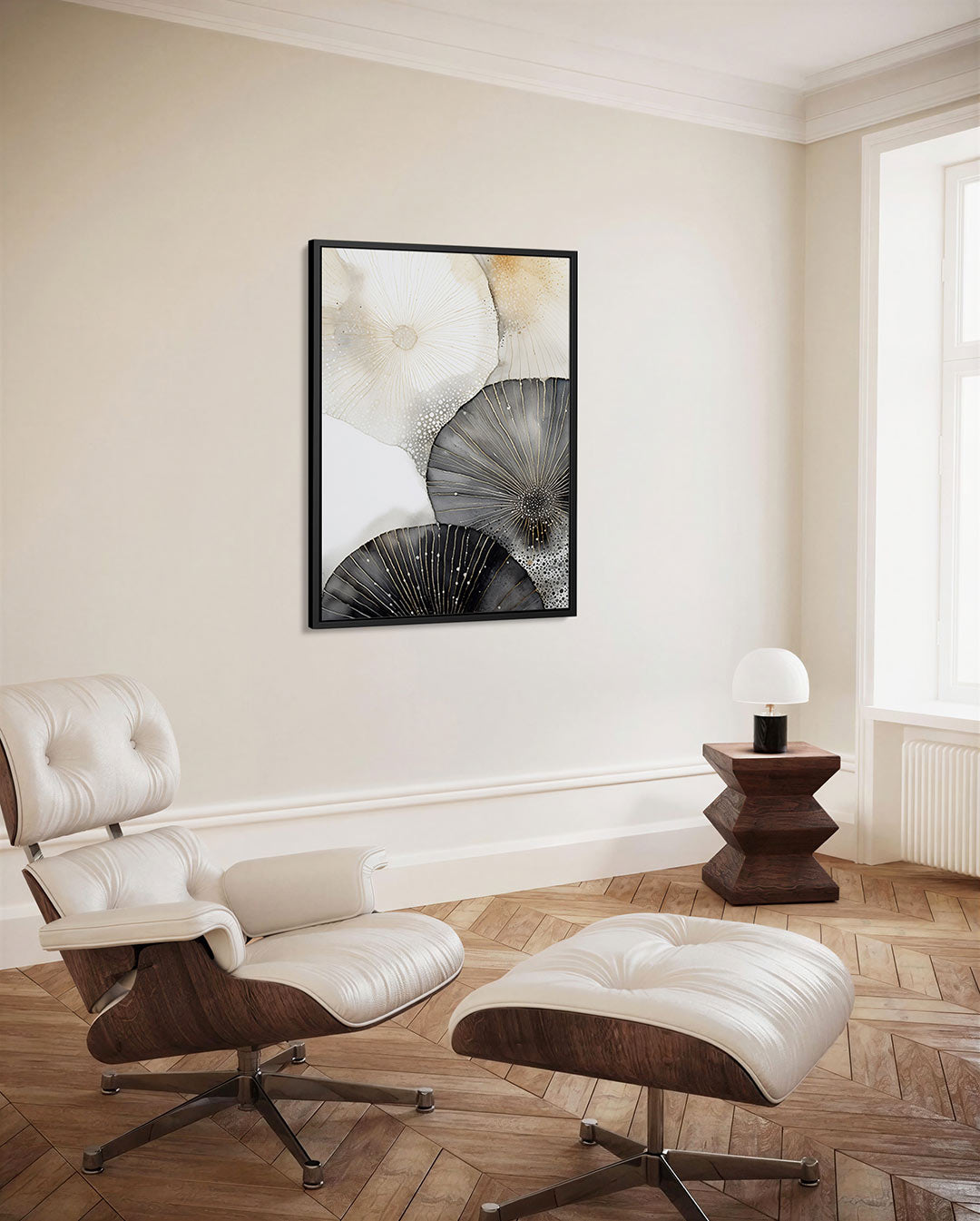 Organische vormen Kunstwerk