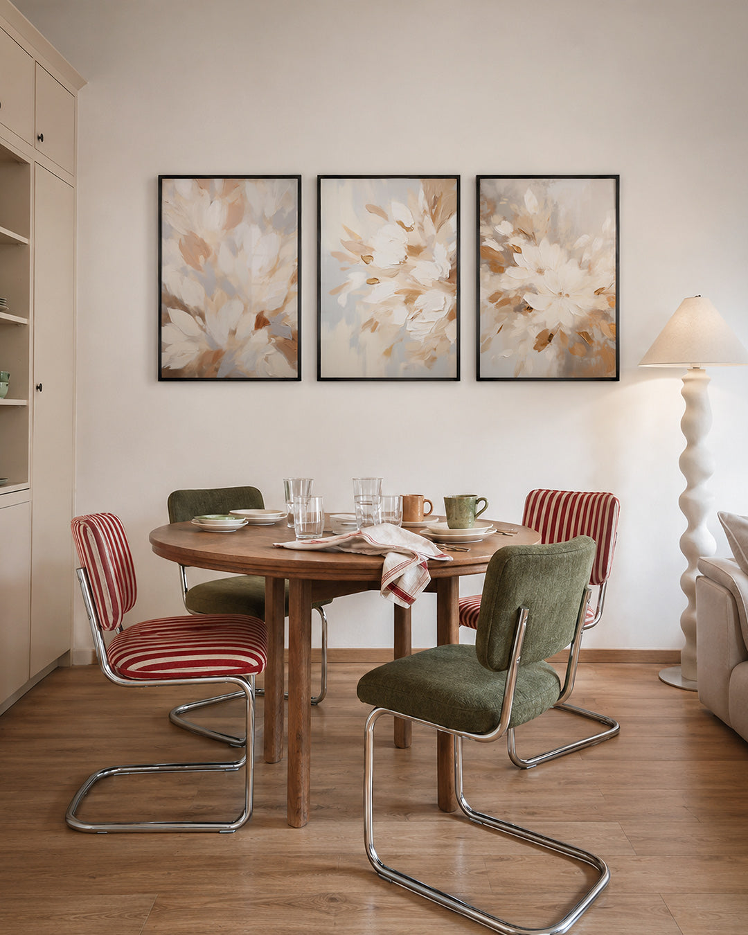 Zachte vormen Posterset