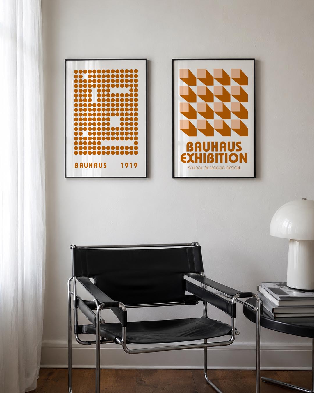 Cirkelpatroon ritme Posterset